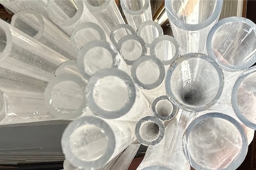 Tubes de niveau en PVC diamètres: 13, 15, 20, 24